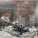 Bhadohi Spinning mill caught fire due to short circuit