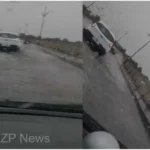 Mirzapur Breaking Water filled on the road due to clogged drains on Shastri Setu