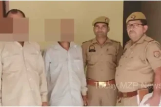 Mirzapur Madihan police station arrested 02 absconding accused in dowry murder case