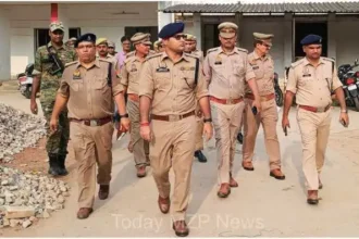 Mirzapur SP conducted annual inspection of police line and gave necessary instructions