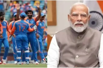 Prime Minister Narendra Modi congratulated Team India for the victory