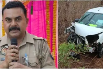 Sonbhadra Breaking Sub inspector died in road accident