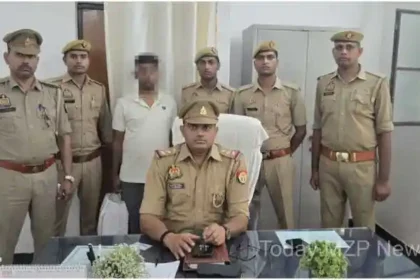 Sonbhadra police arrested one accused along with 150 boxes of illegal English liquor