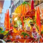 A huge crowd of devotees gathered to see Kachhwa Rath Yatra