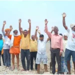 Bhadohi Farmers protest against Bhadohi MP Dr Vinod Bind