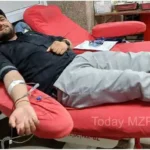 Bhadohi Inspiring story of a young journalist who has been donating blood for 10 years