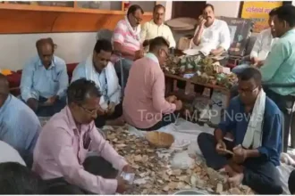 Counting of Maa Vindhyavasini's treasure started under CCTV surveillance