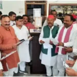 Establishment of Constitution Reservation Value Pillar in Mirzapur SaPa office