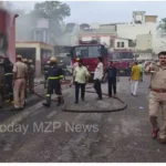 Fire broke out in the biggest government hospital of Moradabad division