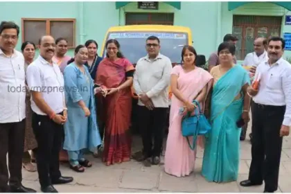 Kashi Vidyapeeth Gyanchand Mentally Retarded Children School gets a new vehicle