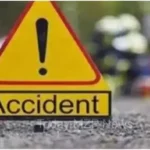 Lalganj, a four-wheeler hit two people riding a bicycle