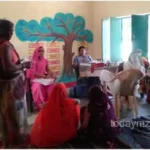 Massive vaccination program at various Anganwadi centres in Mirzapur Chilh