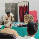 Meeting held at Lalganj police station in view of Muharram and Kanwar Yatra