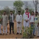 Mirzapur 51 trees were planted on Vindhya mountain on the birthday of Akhilesh Yadav