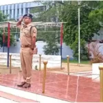 Mirzapur Along with taking the salute of the parade SP made the policemen run to stay healthy