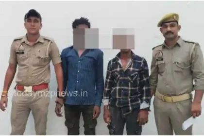 Mirzapur News Chunar police arrested two accused for harassing girls