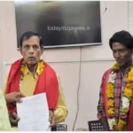 Mirzapur News The Municipal Chairman honored two employees who retired today