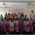 Mirzapur Club Gaurav made the girls aware about health in the girls school