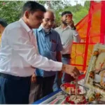 Mirzapur The District Judge inaugurated the Lok Adalat by lighting the lamp