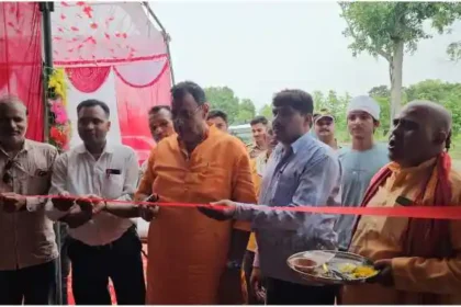 Mirzapur The city MLA inaugurated the Avadh Memorial Hospital by cutting the ribbon