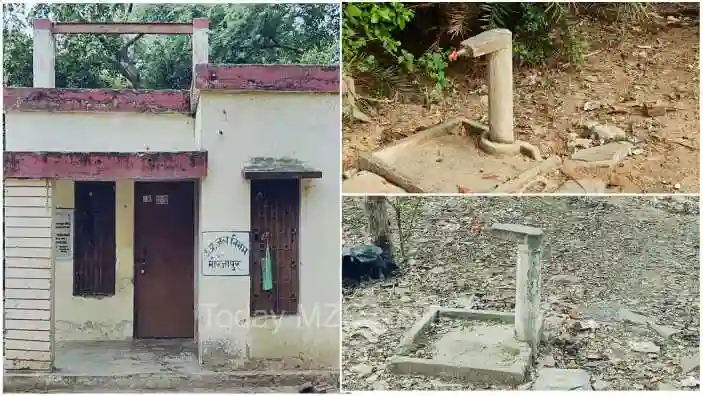 Mother devotees and birds and animals yearn for every drop of water in Vindhyachal