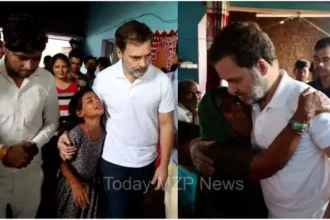 Rahul Gandhi gave a statement after meeting the family members of the deceased in Hathras accident