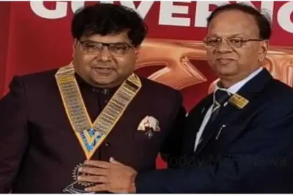 Rotarian Paritosh Bajaj became Mandal President, oath taking ceremony took place in Varanasi