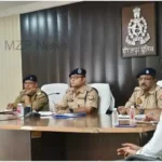 SP held a meeting to ensure the safe conduct of upcoming festivals in Mirzapur