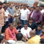 Sonbhadra BJP MLA sat on a dharna against his own government to get justice for a Brahmin victim family