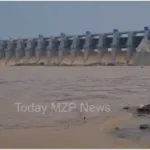 Sonbhadra Due to rain in Chhattisgarh, the water level of Kanhar Dam is increasing rapidly