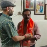 Sonbhadra News The new president of the Lekhpal Sangh reached to seek blessings from the Guru