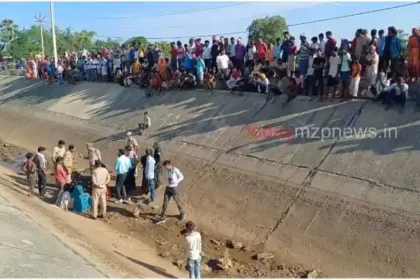 Sonbhadra Sensation created after a young man body was found in the canal