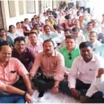 Sonbhadra The Lekhpal Sangh protest continues regarding their demands