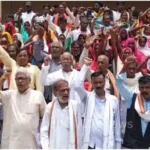 Sonbhadra Tribals protested for basic facilities