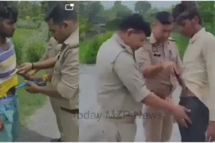 UP police video went viral on the internet