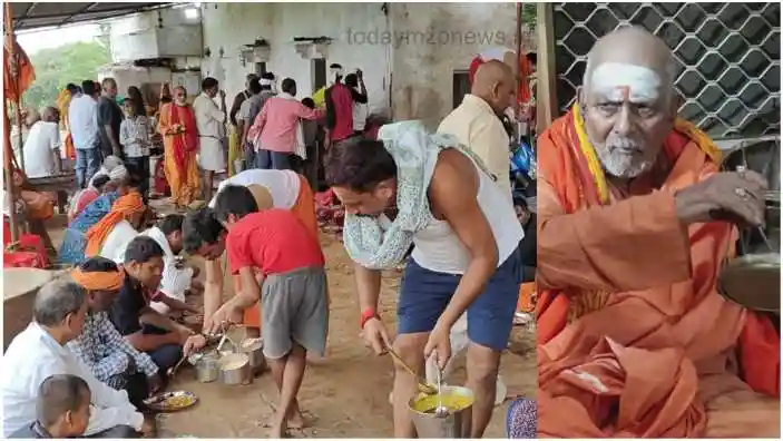 Vindhyachal A huge crowd of devotees gathered for the Ramayana recitation organized at Sita Kund