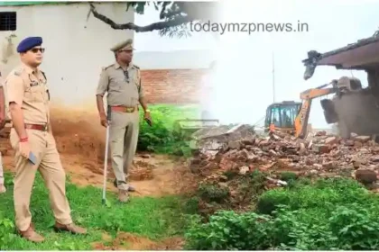 Ahraura Bulldozer runs on illegal church that converts people