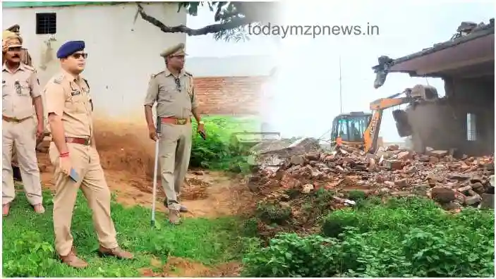 Ahraura Bulldozer runs on illegal church that converts people