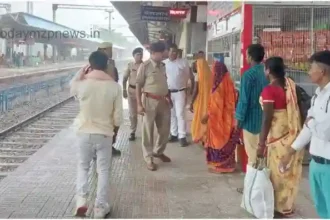 Checking campaign conducted at Vindhyachal Railway Station