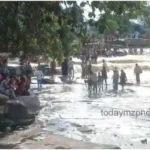 Mirzapur Crowd of tourists arrived at Windom Fall