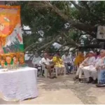 Mirzapur Independence Day was celebrated by Kasera Samaj on the banks of the Ganges