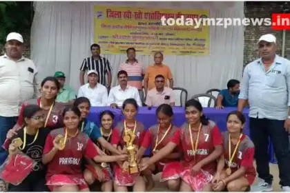 Mirzapur News District level championship competition under the aegis of Kho Kho Association