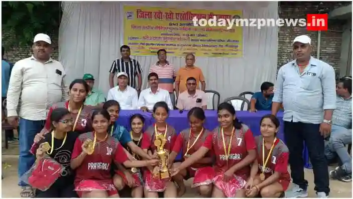 Mirzapur News District level championship competition under the aegis of Kho Kho Association