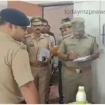 Mirzapur SP did annual inspection of Drummondganj police station