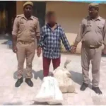 Mirzapur police arrested the accused with 25.460 kg of illegal marijuana