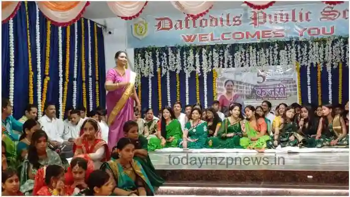 Mirzapuri Five-day Kajari workshop concluded at Daffodils School