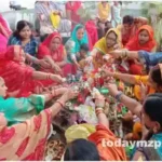 Mothers kept Lalahi Chhath fast for the long life of their sons