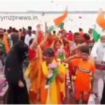 Prayagraj Minority community people welcomed Kanwariyas by showering flowers