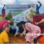 Rotary Club Mirzapur Elite organized a massive tree plantation program Taru Chaaya