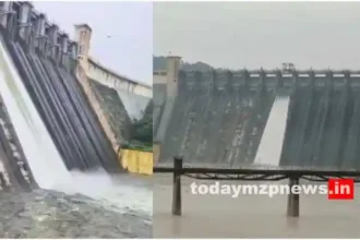 Sonbhadra All the dams in the district overflowed due to rain